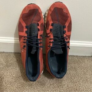 Women’s On Cloud Running Shoes Rose/Navy Size 7